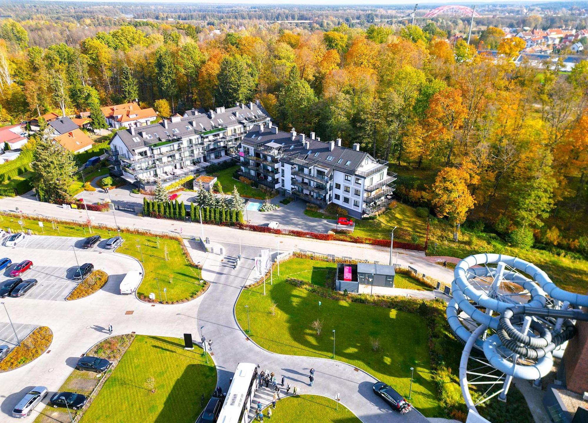 Lake Apart Ostroda - Widok, Przy Plazy, Aquapark, Parking Podziemny, Winda, Netflix Exterior foto